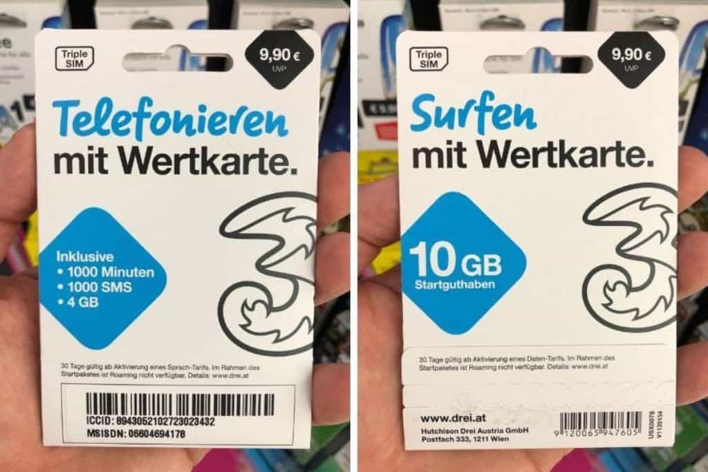 Reasons to buy SIM card in Vienna, Austria
