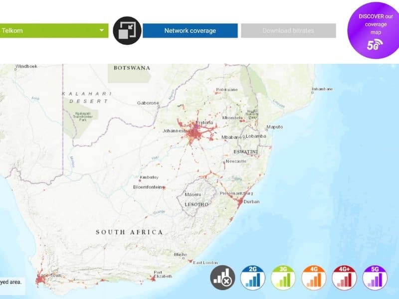 Telkom is continuing to invest and expand coverage in South Africa