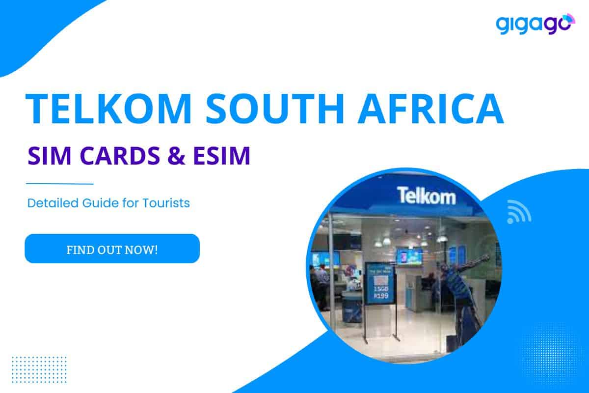 Telkom SIM cards and eSIM for South Africa travel