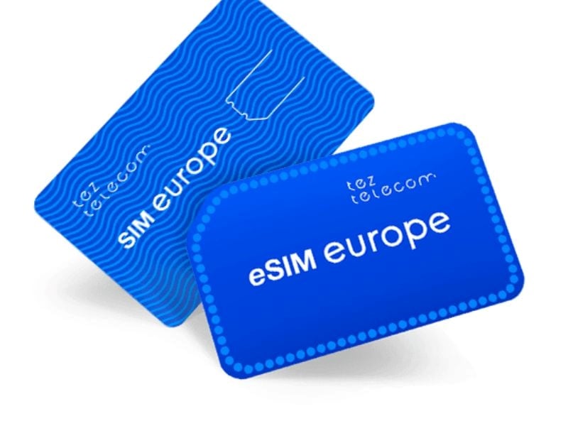 eSIM plan for Europe
