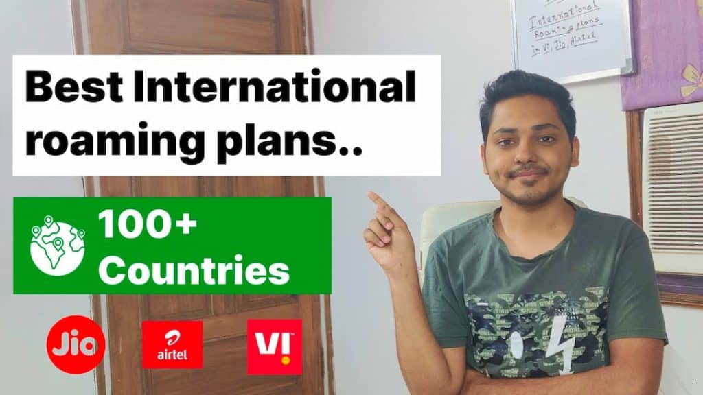 Best international roaming plans in India 