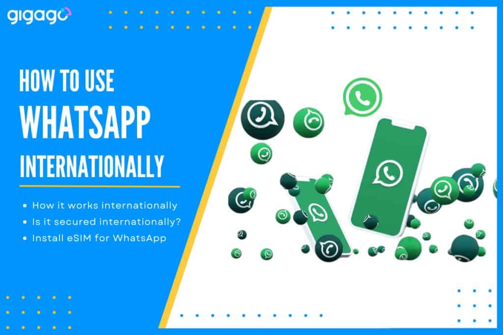 How to use Whatsapp internationally