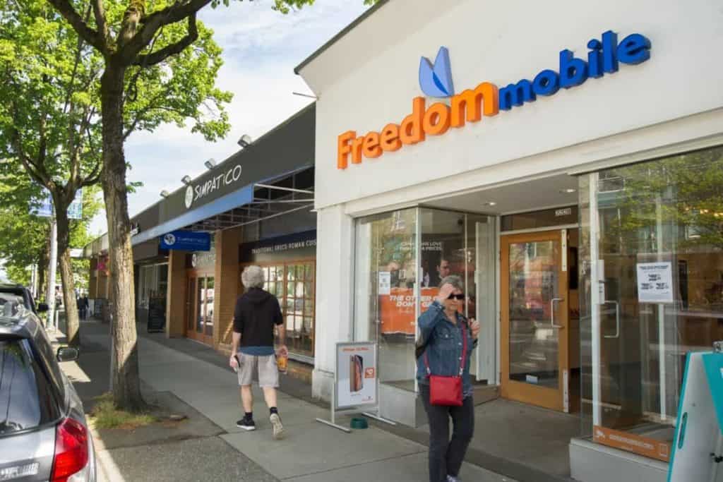Tourists may buy Freedom Mobile SIM cards at company-owned stores or authorized dealers