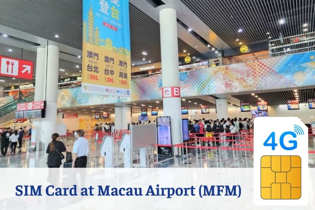 Buying a SIM card at Macau Airport