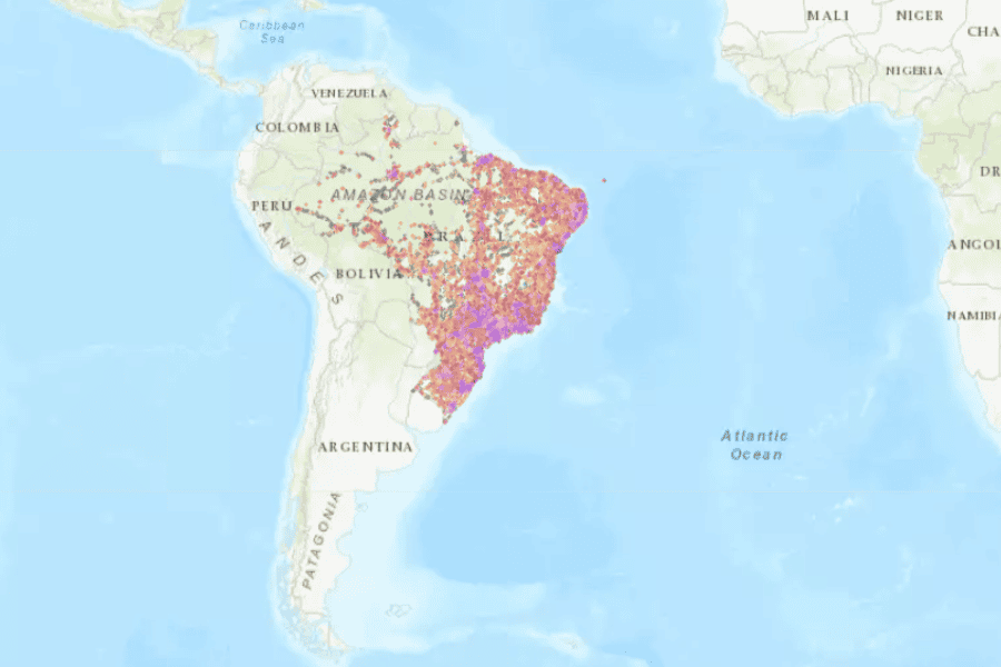 Brazil Mobile Internet - Claro Coverage