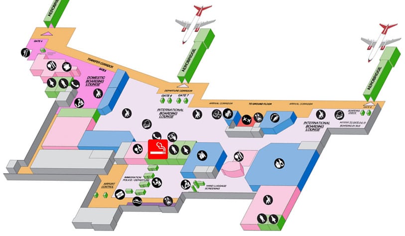 phnom penh airport map