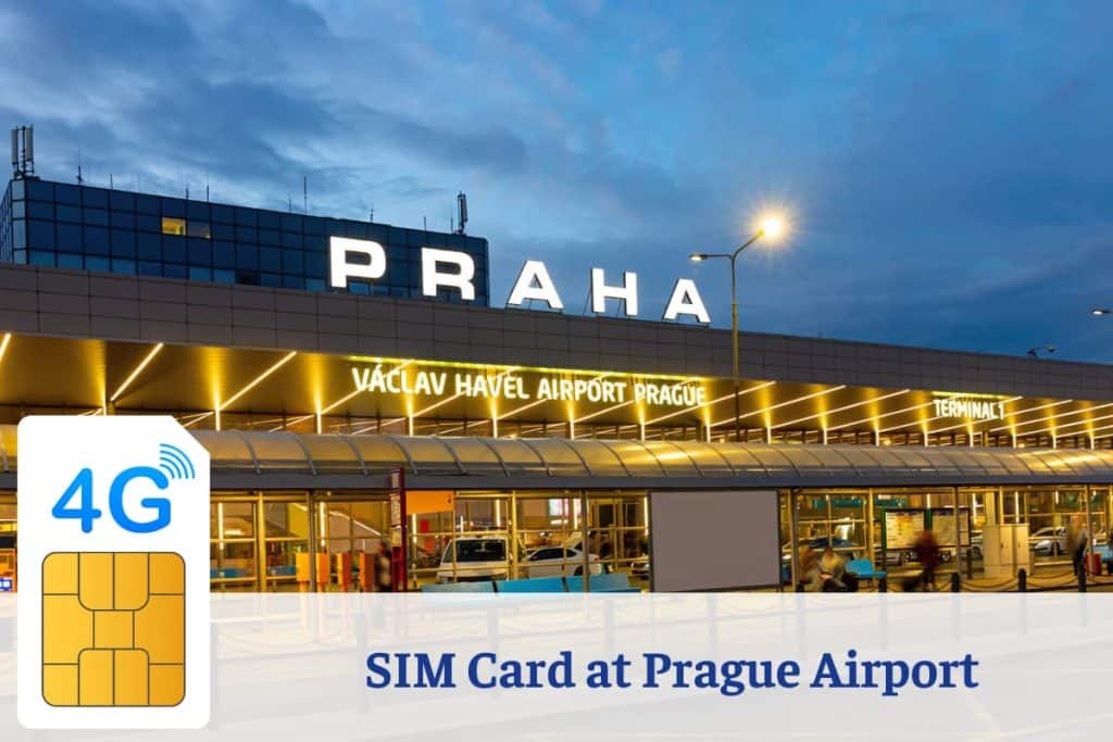 Get a SIM card at Prague Airport