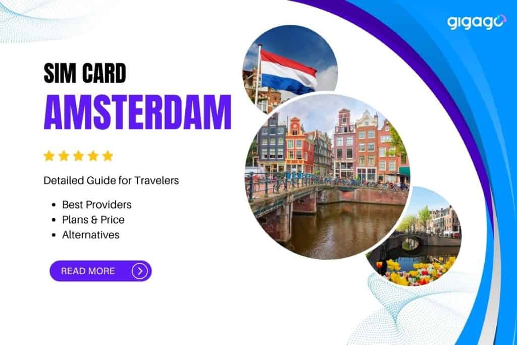 SIM card in Amsterdam