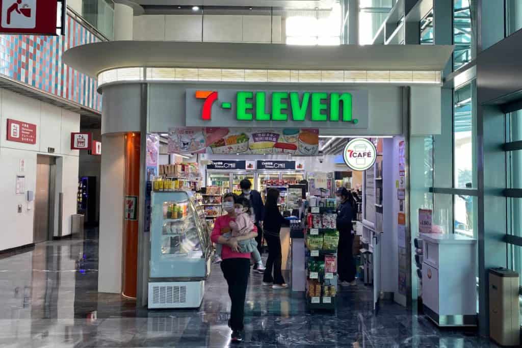 Buy Three SIM cards at 7-Eleven convenience store, Macau International Airport