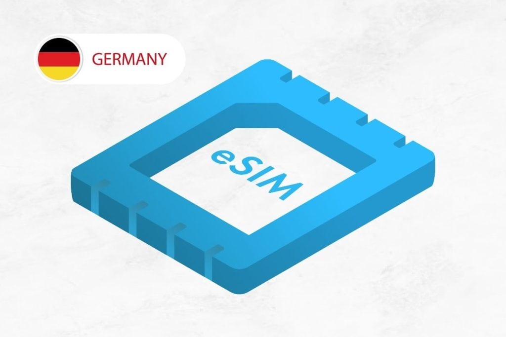 eSIM is a good choice when traveling in Germany