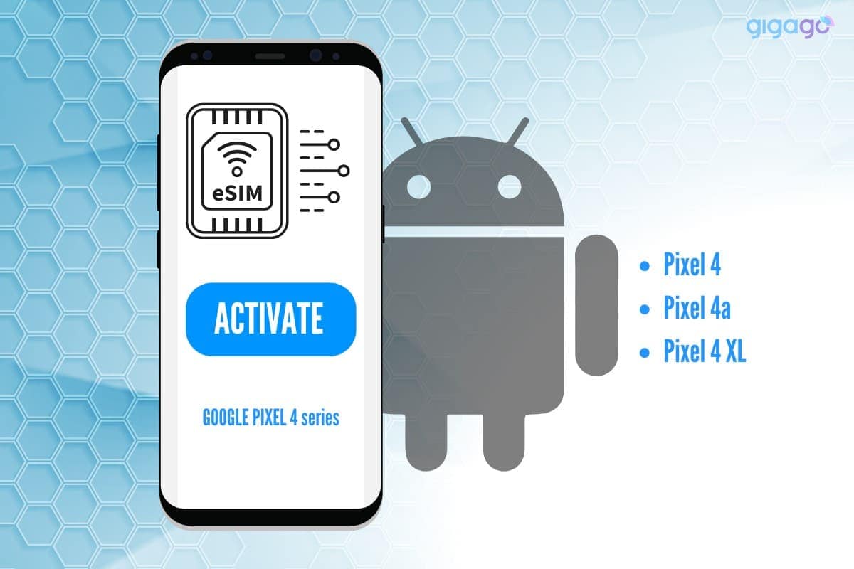 Activate eSIM on Google Pixel 4