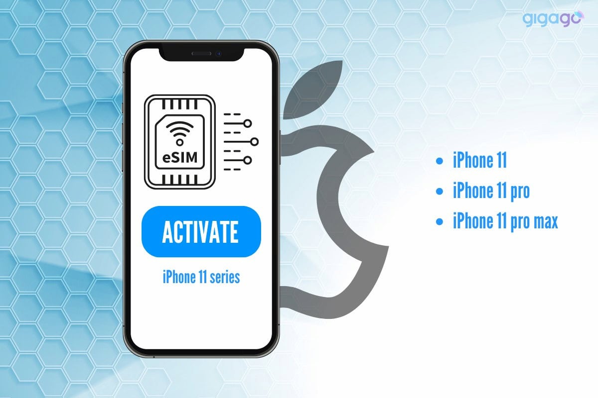 Active eSIM iPhone 11