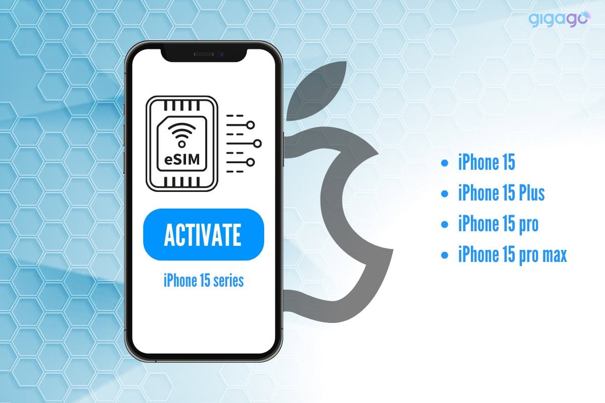 Activate eSIM on iPhone 15