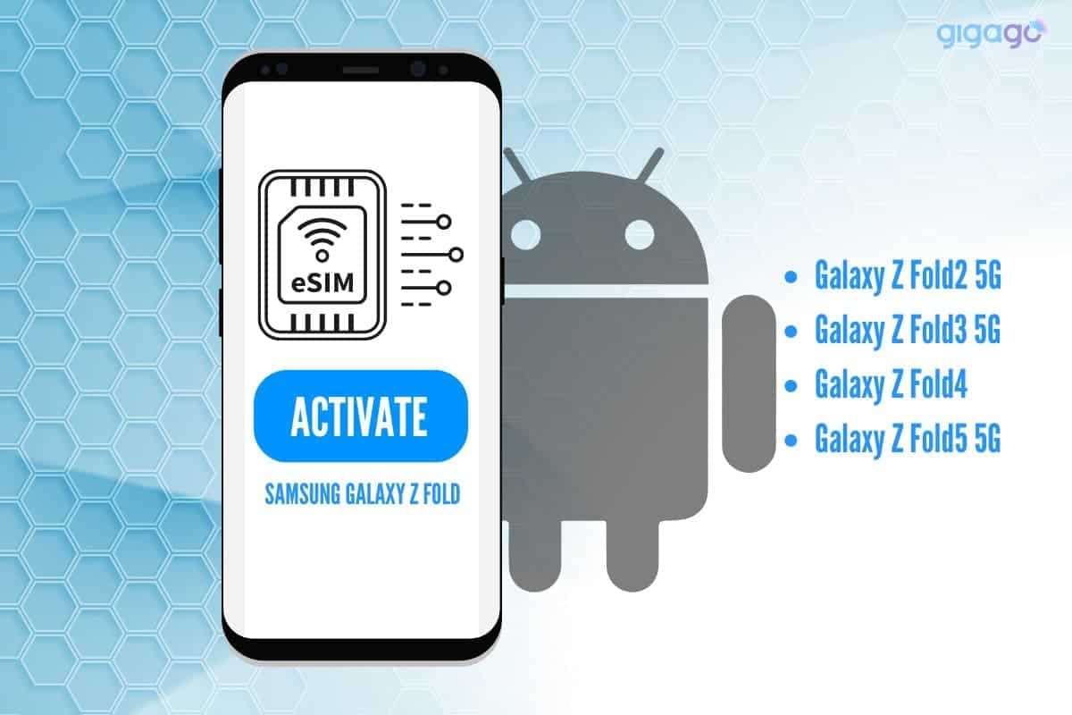 How to activate eSIM on Samsung Galaxy Z Fold