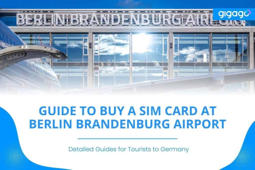 SIM card at Berlin Brandenburg Airport