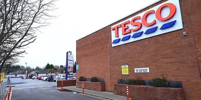 Tesco is a big supermarket brand in Ireland