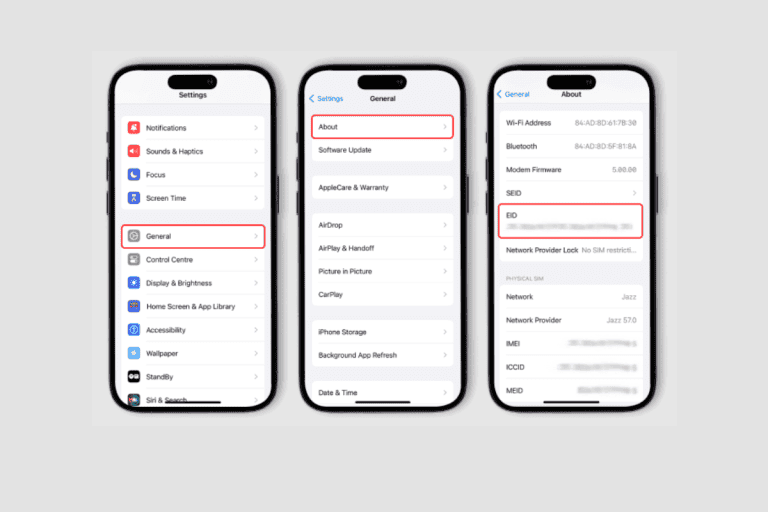 iphone 11 pro.max eid number