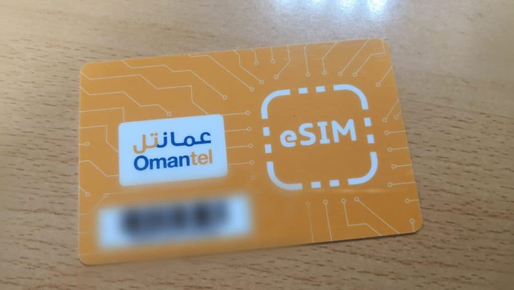 buy esim from oman operators
