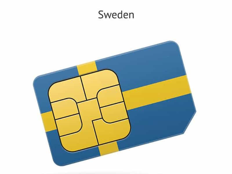 SIM cards in Sweden come with a wide range of data plans