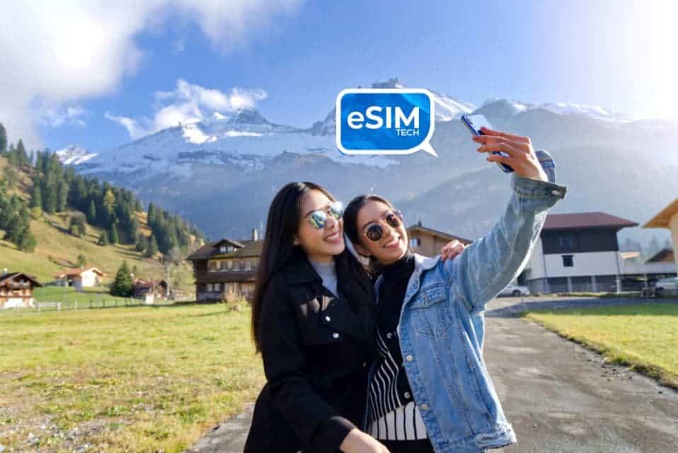 Swiss eSIM is a great choice for tourists when traveling to Switzerland