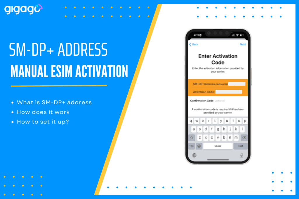 What Is SM DP Address How To Find And Set Up For ESIM On IPhone Android