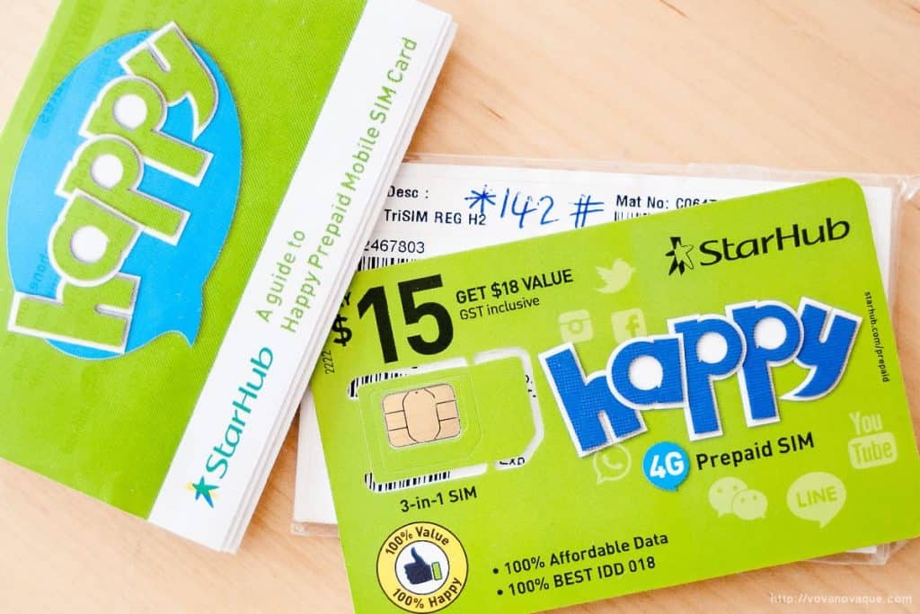  StarHub S$15 Prepaid SIM Card