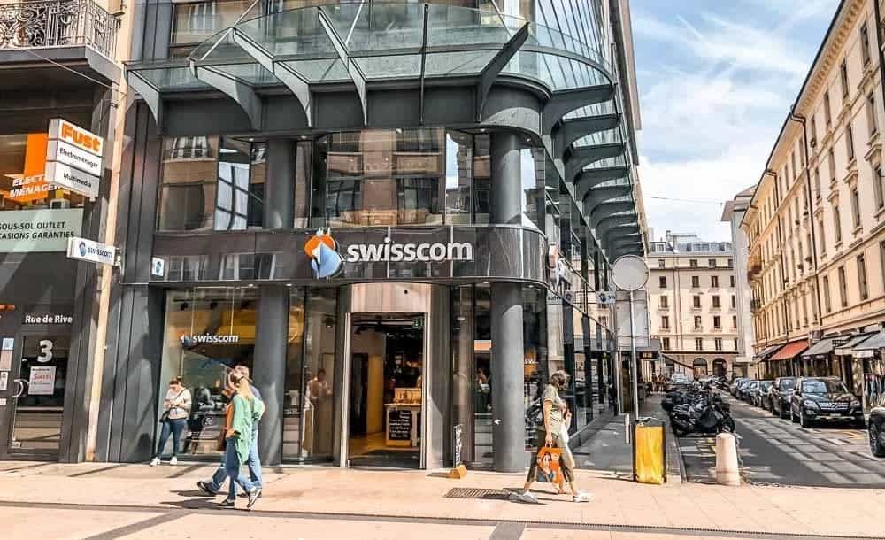 Physical Swisscom Store