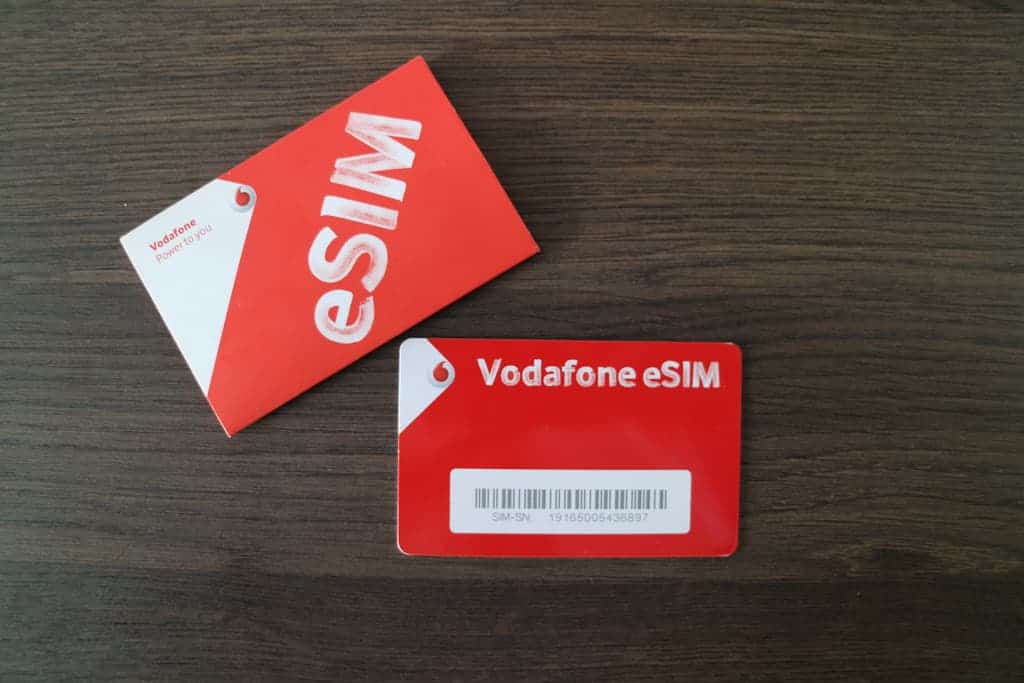 eSIM Vodafone is popular SIM in Myanmar