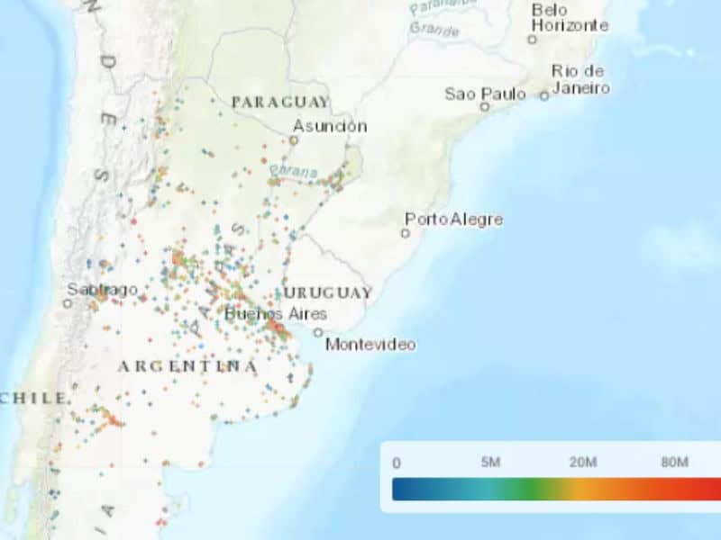 Claro's average access speed is highest in big cities