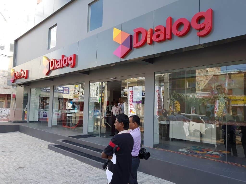 Many Dialog stores in Sri Lanka