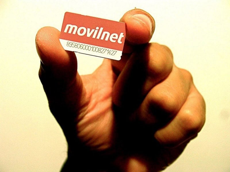 You can purchase a Movilnet SIM card online before departure