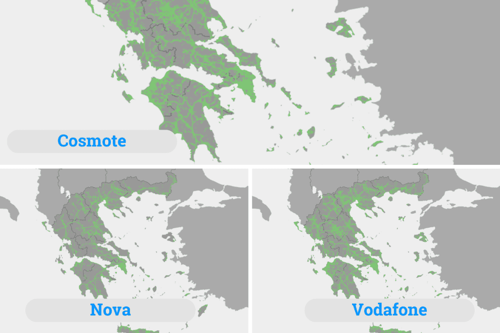 Greece Mobile Internet Coverage