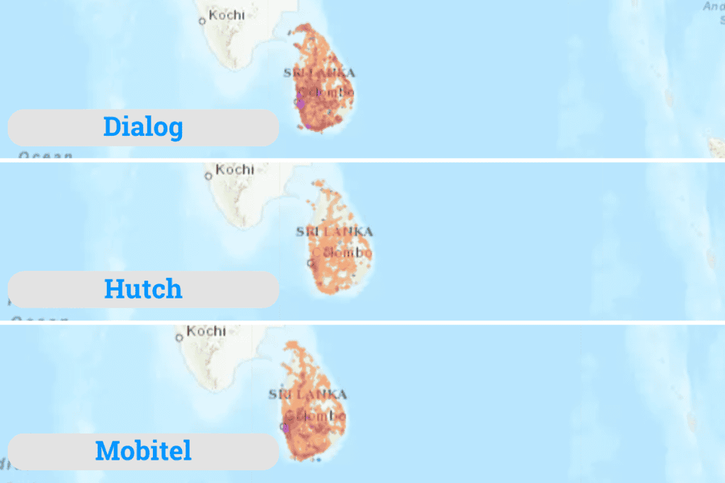 Coverage experience in Sri Lanka