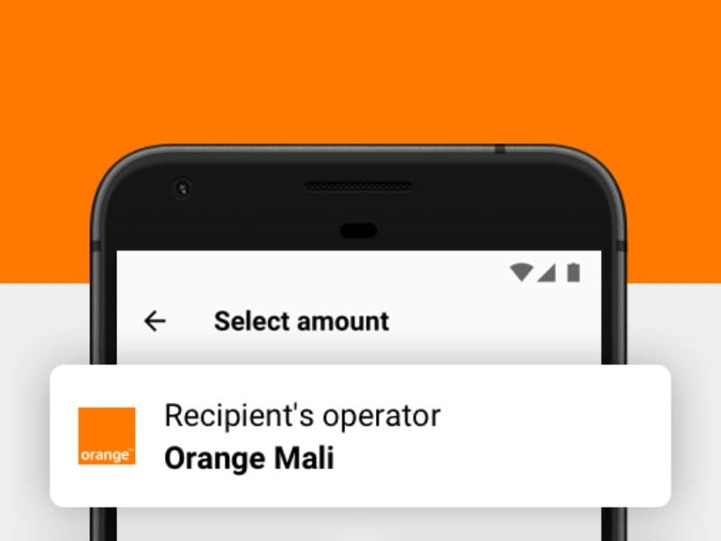 Top up money on Orange Morocco's app