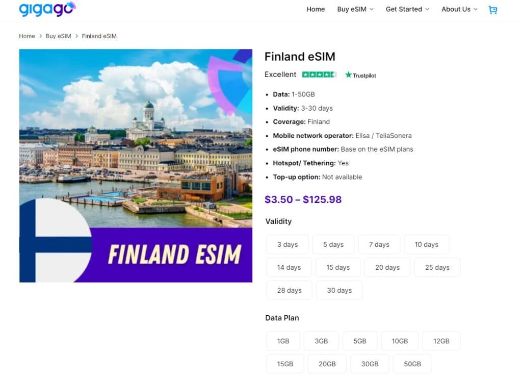 Finland eSIM - Alternative to Pocket Wifi to Get Internet in Finland