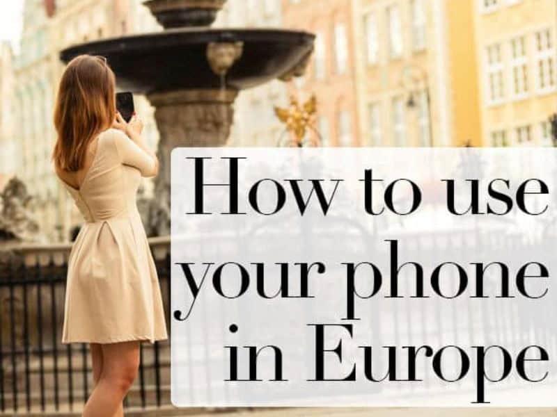 Use phone in Europe