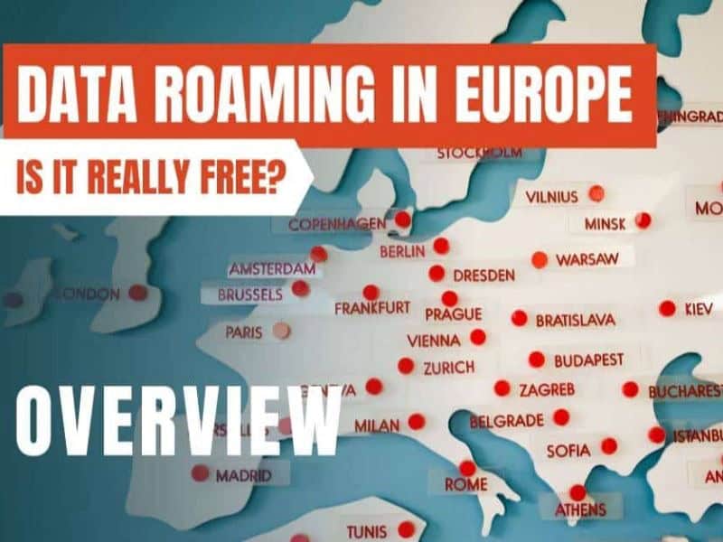 Roaming rates in Europe are quite expensive