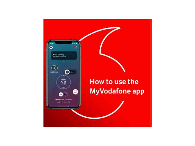 Enabling data roaming on the My Vodafone app is different