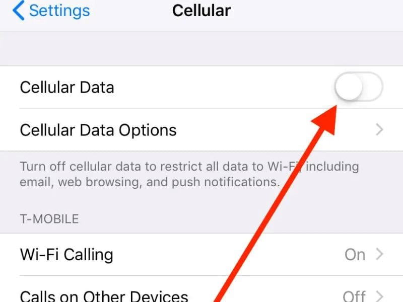 Turn off data roaming on your phone when not in use
