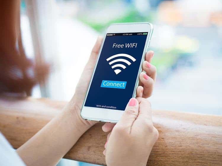 Free wifi can be used to avoid high roaming charges