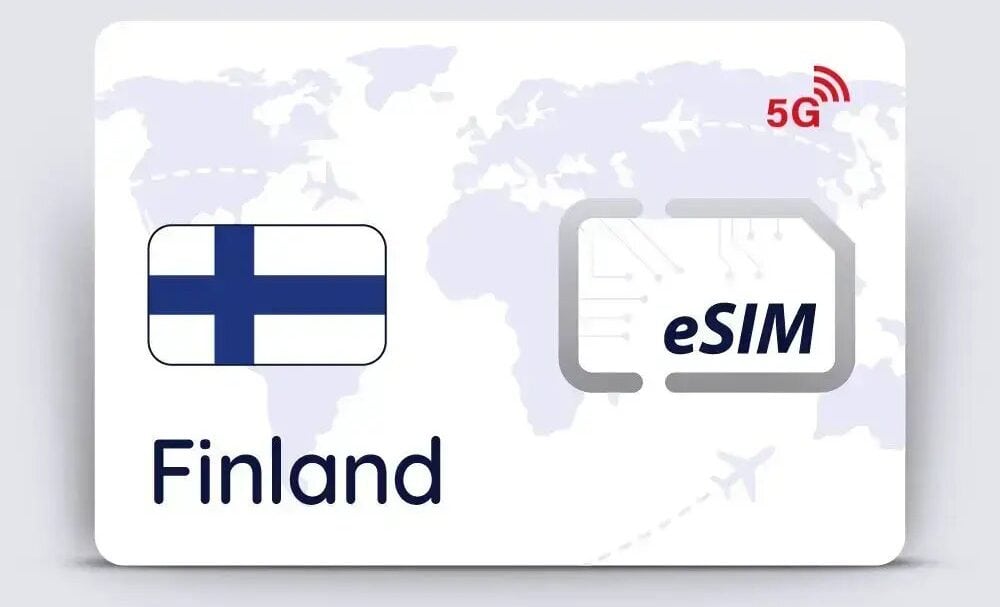 Finland eSIM card for Helsinki - Alternative to SIM Card for travelers