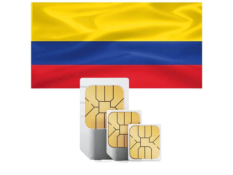 International SIM card for Colombia