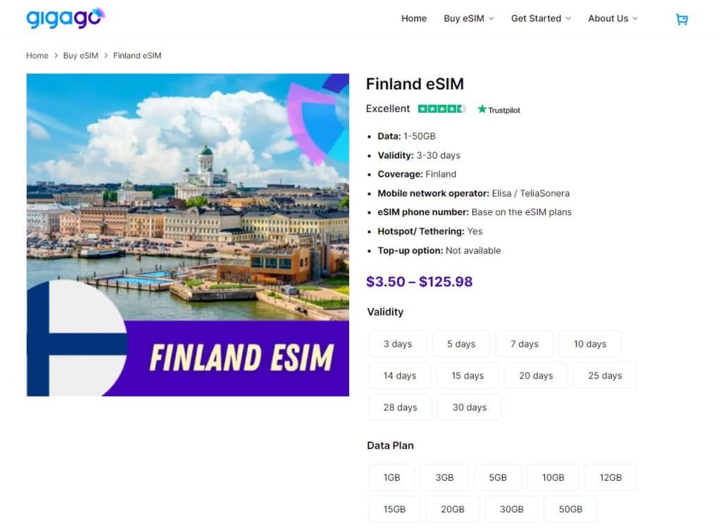 Gigago eSIM – An Alternative To Get Internet In Finland With Your Cell Phone