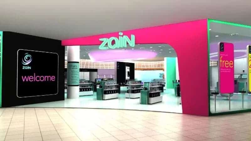 A Zain physical store