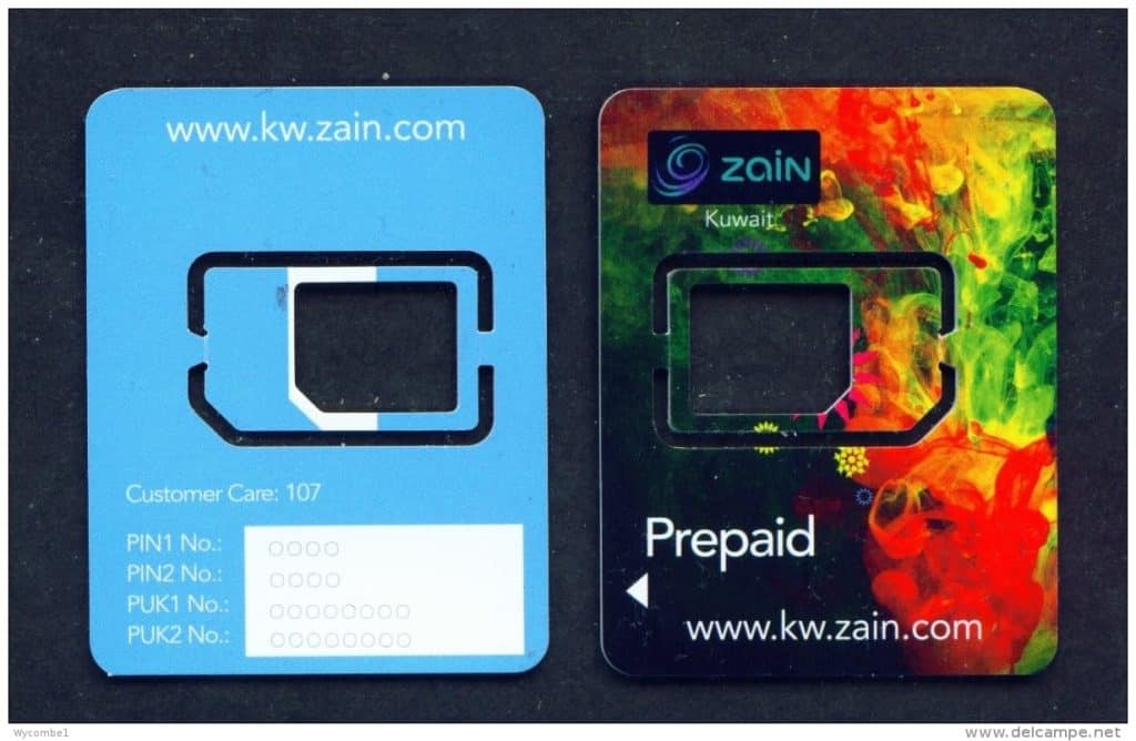 Zain SIM Card is easy to activate