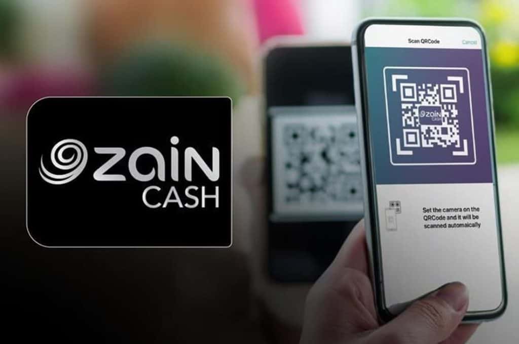 QR code is a way to top up Zain SIM Card