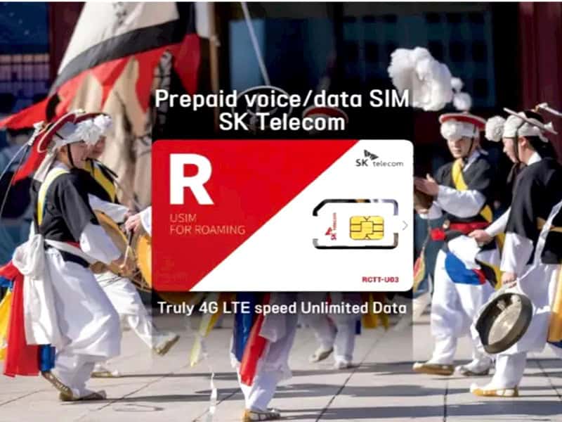 SK Telecom offer a diverse range of SIM cards