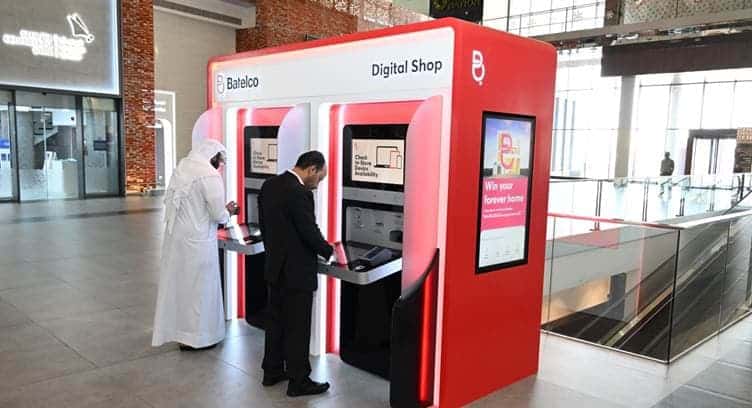 A Batelco kiosk sells Bahrain SIM Card