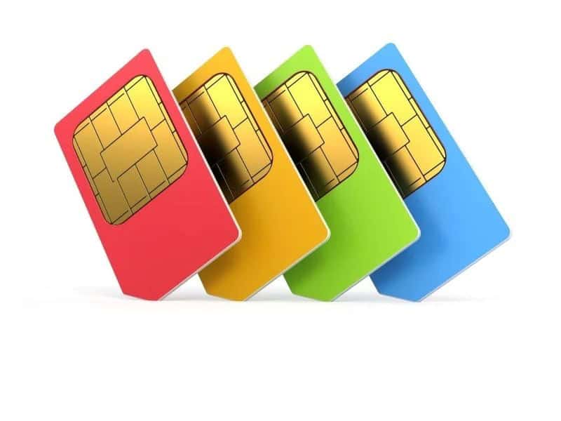 The price of SIM cards varies markedly between providers