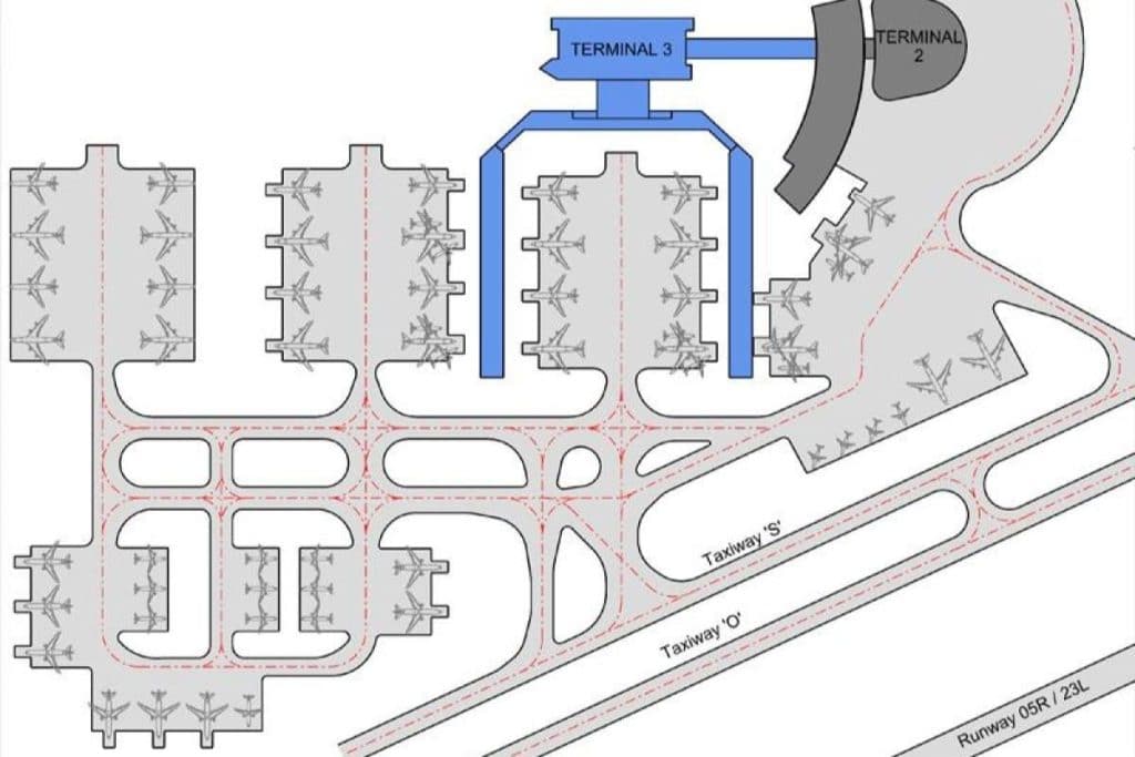 Cairo airport map